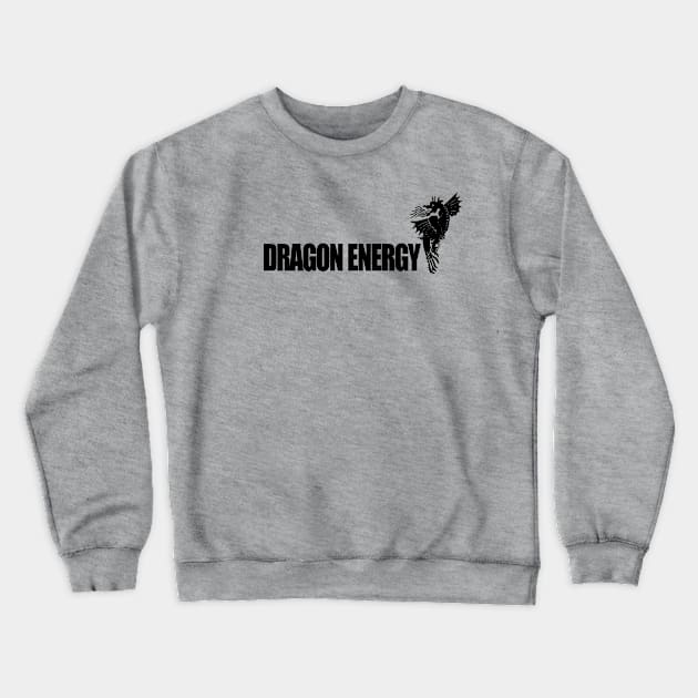 DRAGON ENERGY Crewneck Sweatshirt by D_AUGUST_ART_53